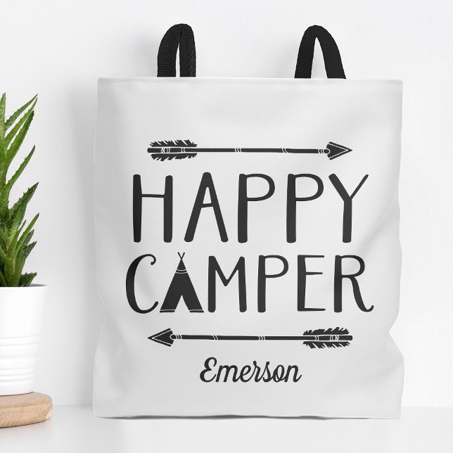 Happy Camper Kinder Mit Monogramm (Von Creator hochgeladen)