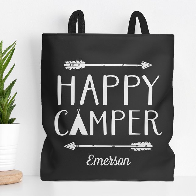 Happy Camper Kinder Mit Monogramm (Von Creator hochgeladen)