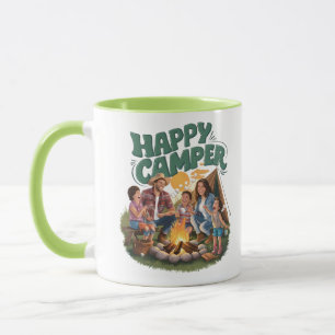 Happy Camper Kleinkind T - Shirt (1) Tasse