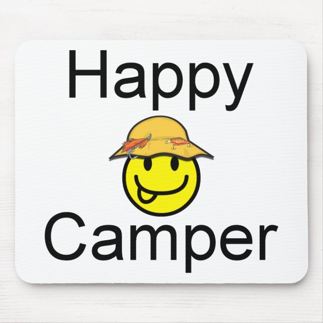 Happy Camper Mousepad (Vorne)