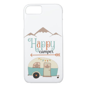 Happy Camper Niedlich Retro RV iPhone 8/7 Hülle