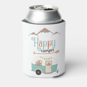 Happy Camper Niedlich Retro RV Dosenkühler