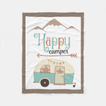 HAPPY CAMPER Niedlich Retro RV