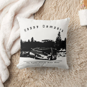 Happy Camper RV Trip Kissen