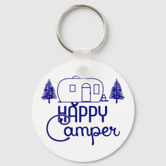 Happy Camper Schlüsselanhängers Schlüsselanhänger