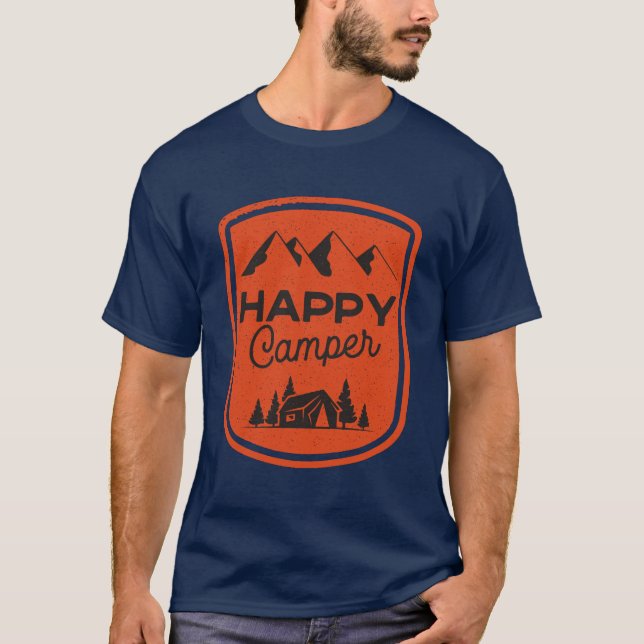 Happy Camper T - Shirt (Vorderseite)
