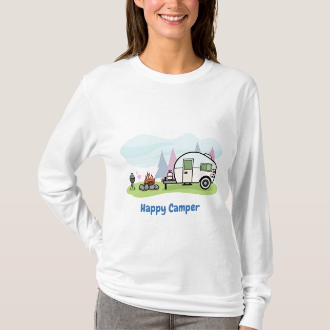 Happy Camper T - Shirt (Vorderseite)