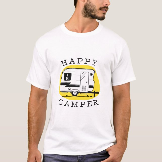 Happy Camper T-Shirt (Vorderseite)