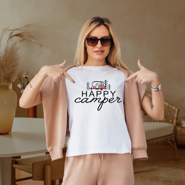 Happy Camper T-Shirt (Von Creator hochgeladen)