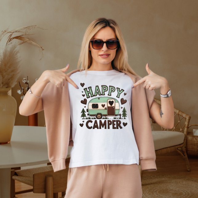 Happy Camper T-Shirt (Von Creator hochgeladen)