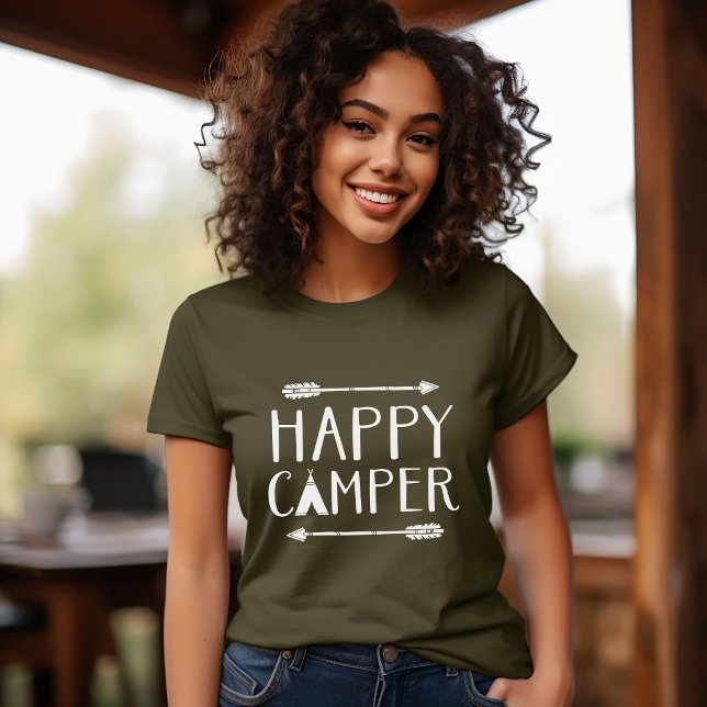Happy Camper T-Shirt (Von Creator hochgeladen)