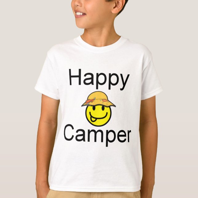 Happy Camper T-Shirt (Vorderseite)