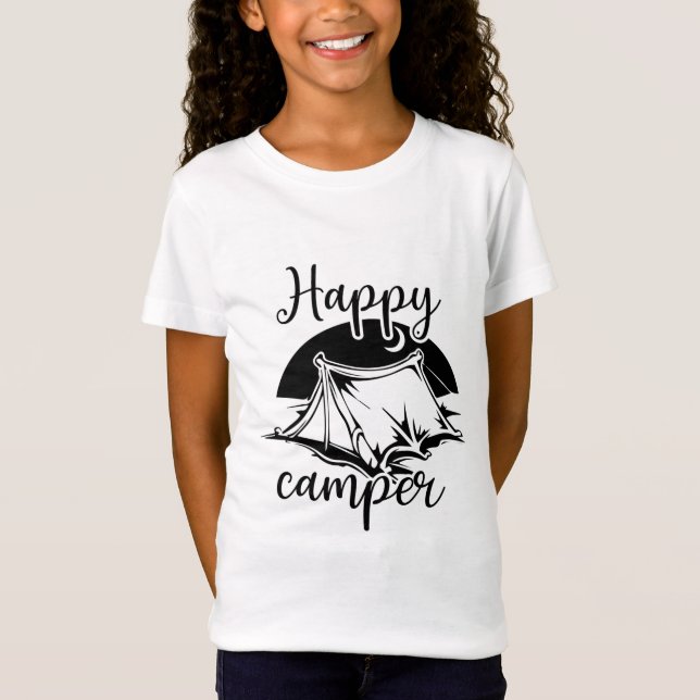 Happy Camper T - Shirt (Vorderseite)