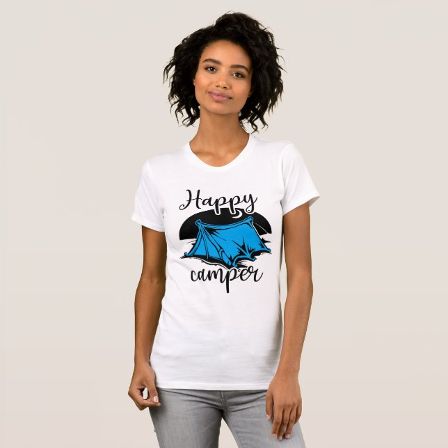 Happy Camper T-Shirt (Vorne ganz)