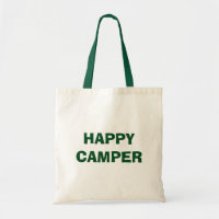 HAPPY CAMPER Tasche für Camping- und RV-Touren