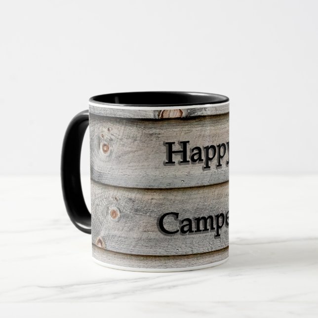 Happy Camper Tasse (Vorderseite Links)