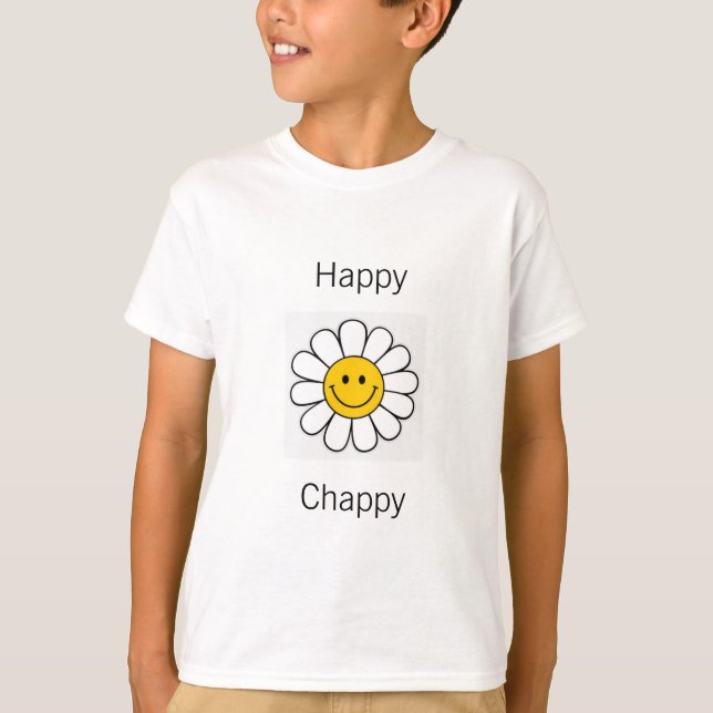Happy Camper Tee Shirt für Jungen (Vorderseite)