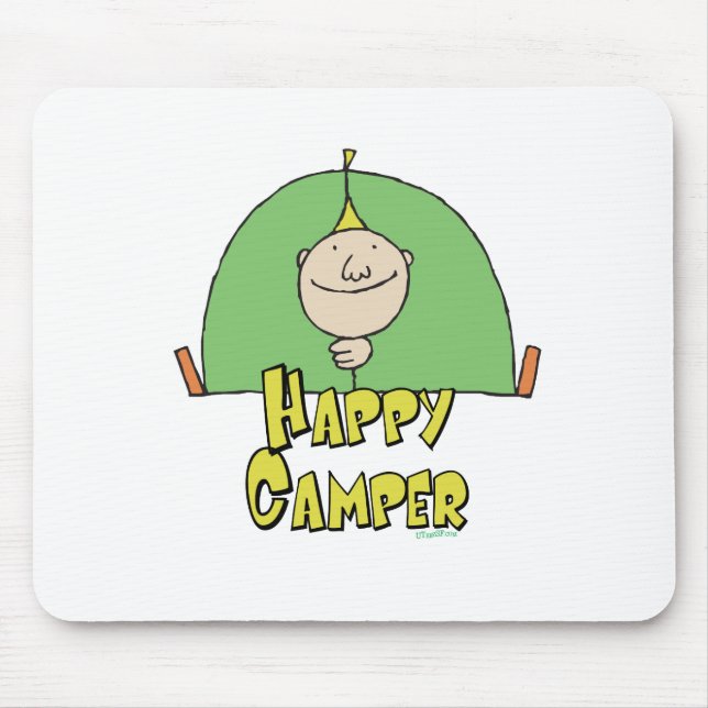 Happy Camper Typ Mousepad (Vorne)