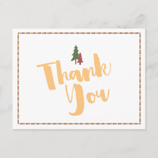 Happy Camper Vielen Dank Postcard Postkarte