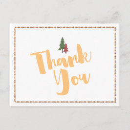 Happy Camper Vielen Dank Postcard Postkarte