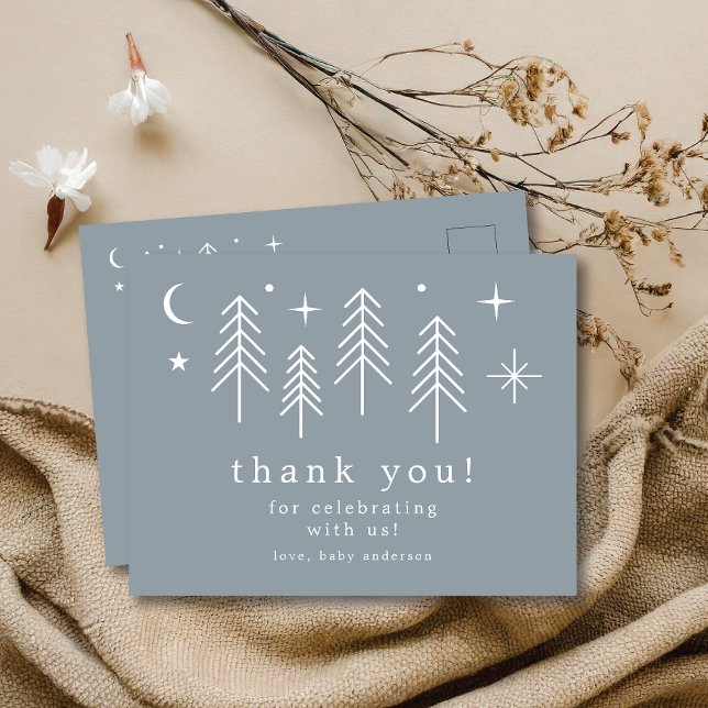 Happy Camper Vielen Dank Postkarte (Von Creator hochgeladen)