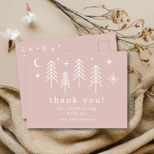 Happy Camper Vielen Dank Postkarte