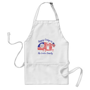 Happy Campers America personalisiert Schürze