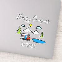 Happy Campers Camping RV Recreational Vehicle