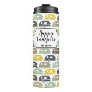 Happy Campers Custom Camping Thermosbecher