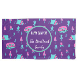 Happy Campers Personalisiert RV und Camping Kissenbezug