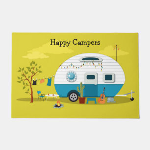 Happy Campers Trailer Fußmatte
