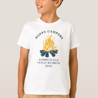 Happy Campers Vacation Family Camping Custom