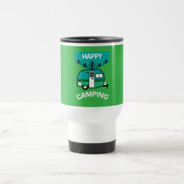 Happy Campers | Wohnwagen | Kampferwirbel Reisebecher
