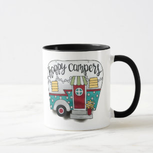Happy Camping Trailer Tasse