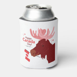 Happy Canada Day Can Cooler Dosenkühler