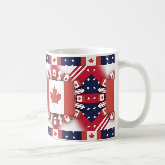 Happy Canada Day Kaffeetasse (Rechts)