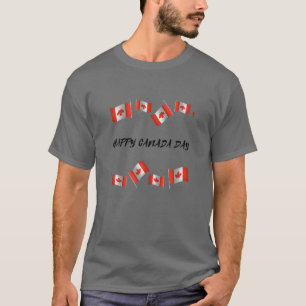 Happy Canada Day Kanadische Flaggen Freiheit Land T-Shirt