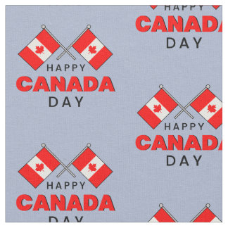 Happy Canada Day Kanadische Nationalflagge Stoff