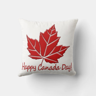 Happy Canada Day Pillows Canada Day Throw Pillow Kissen