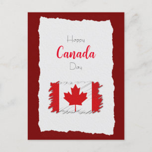 Happy Canada Day Postkarte