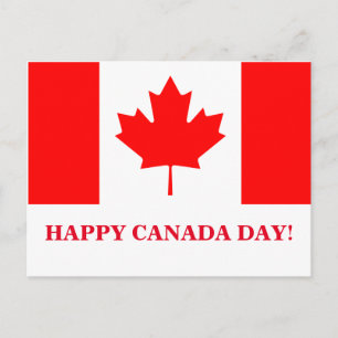 HAPPY CANADA DAY POSTKARTE