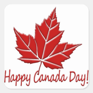 Happy Canada Day Stickers Personalisiert Canada Gi