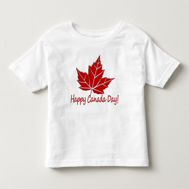Happy Canada Day T - Shirt Baby Canada Souvenirs (Vorderseite)