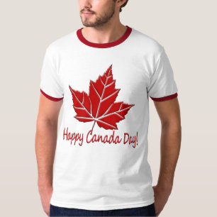 Happy Canada Day T - Shirt Souvenir Canada Shirts