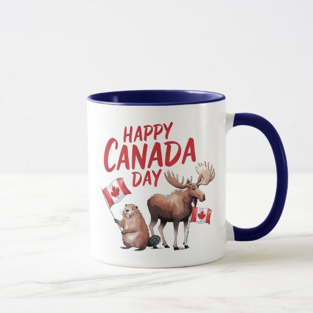 Happy Canada Day Tasse (Rechts)
