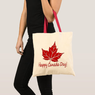 Happy Canada Day Tote Bag Custom Canada Bags Tragetasche