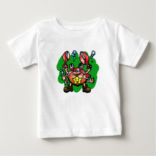 Happy Cancer Crab mit Star Baby T-shirt
