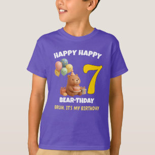 HAPPY CAPPY BRUH DAY Individuelle Kapybara 7. Gebu T-Shirt