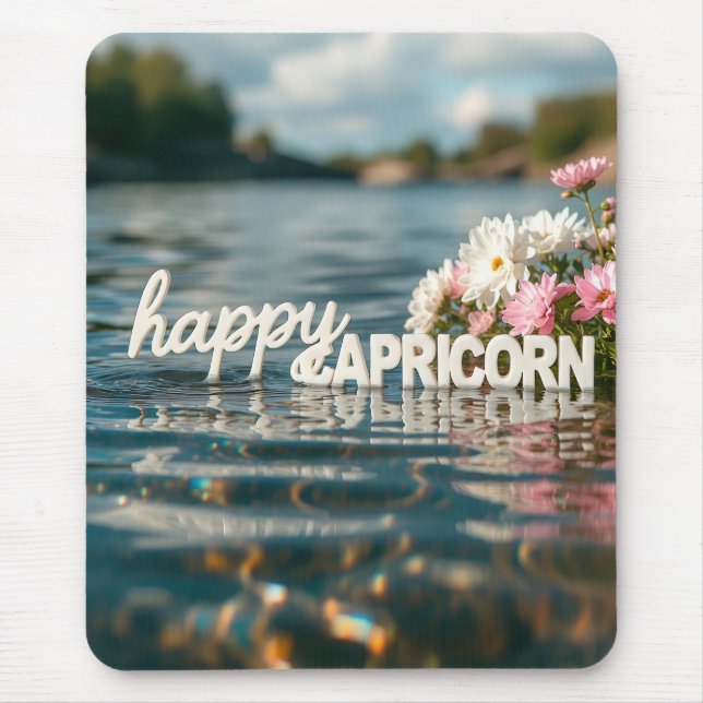 Happy Capricorn MousePad (Vorne)