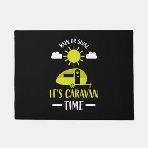 Happy Caravan Camping Fußmatte